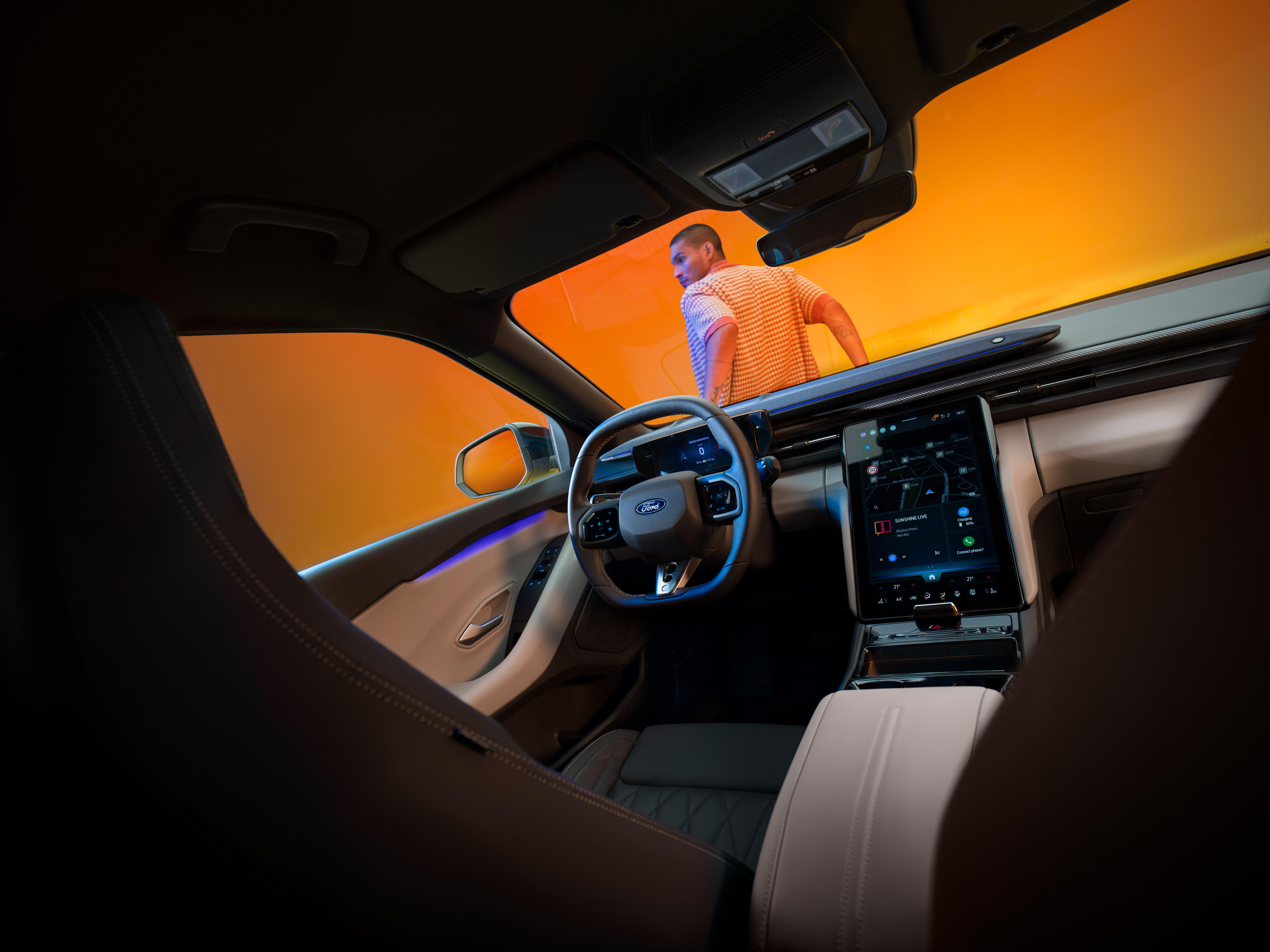 New Ford Capri Interior